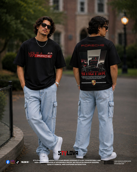 Drop Shoulder T Shirt | SF-16