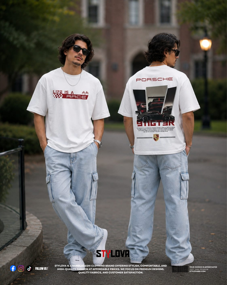 Drop Shoulder T Shirt | SF-15